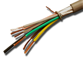 Cables dipolo, rotor y puesta a tierra