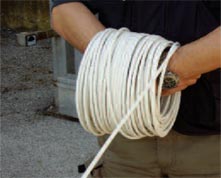 how to unwind coax